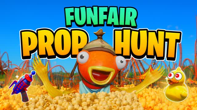 Fun Fair THEME PARK Prop hunt🎢👀