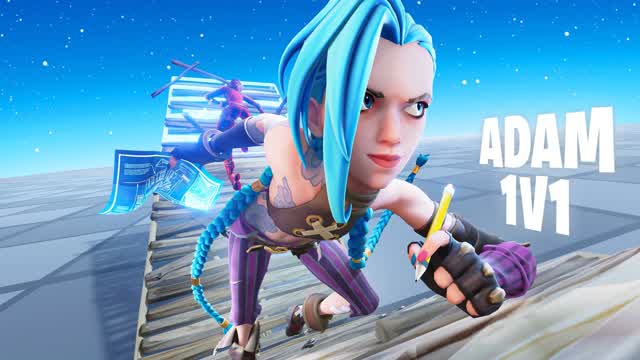 ADAM 1V1 BUILD FIGHT (200 PUMPS)