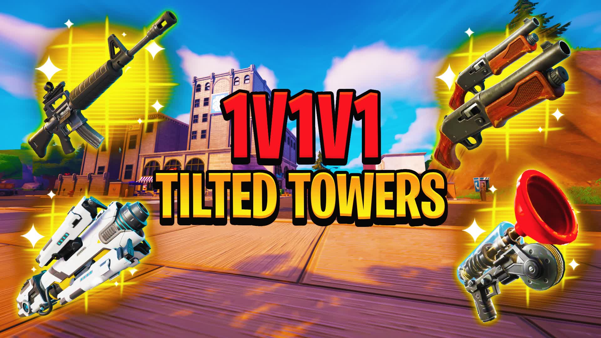 1V1V1 TILTED TOWERS ALL WEAPONS