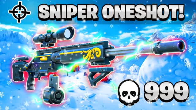 ❄️ WINTER SNIPER ONE SHOT🎯 RACE FFA 🚗