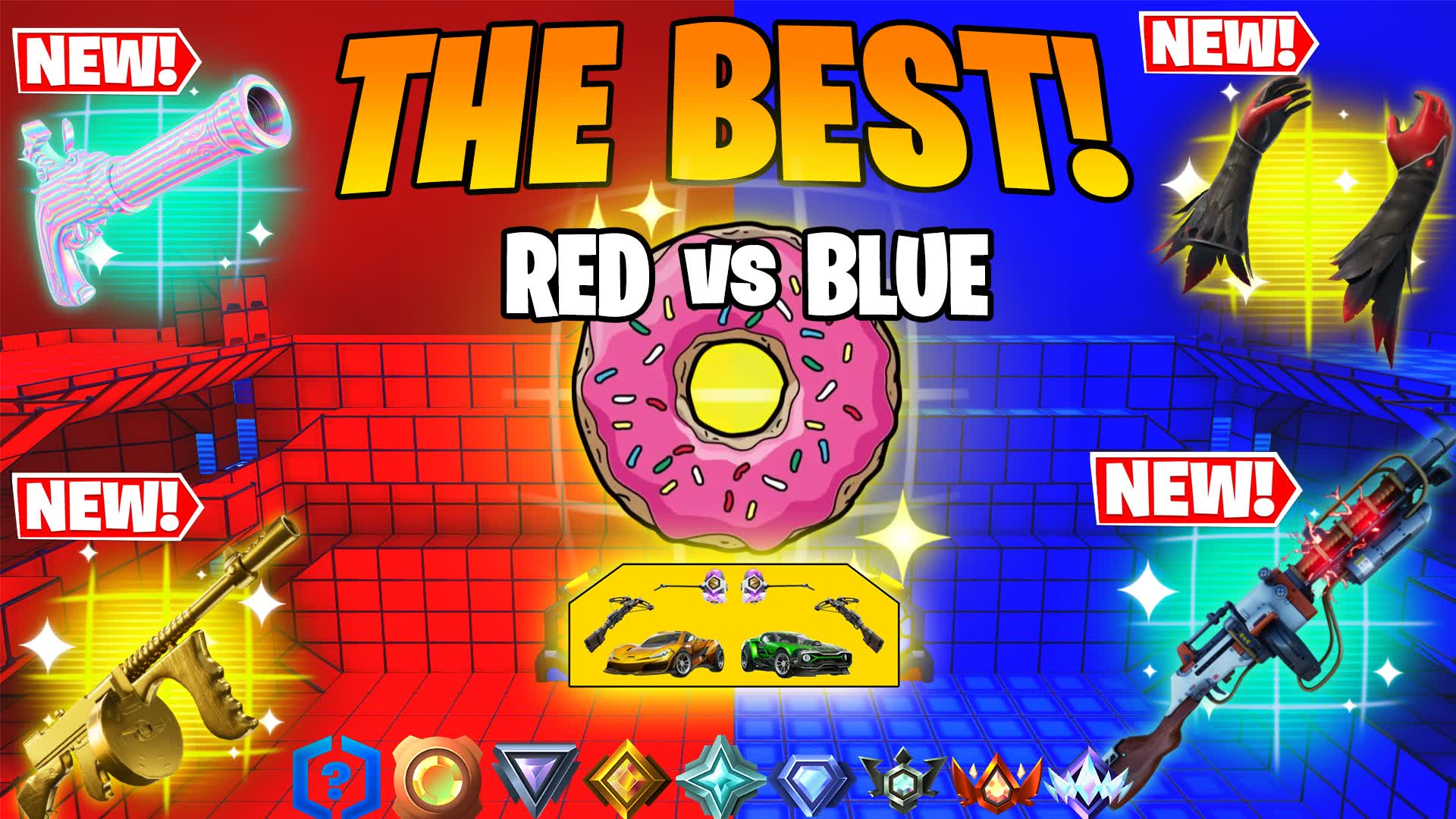⭐THE BEST!⭐ 🔴RED VS BLUE🔵 🏆RANKED 🏆