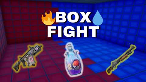 💧RED VS BLUE BOX FIGTH🔥