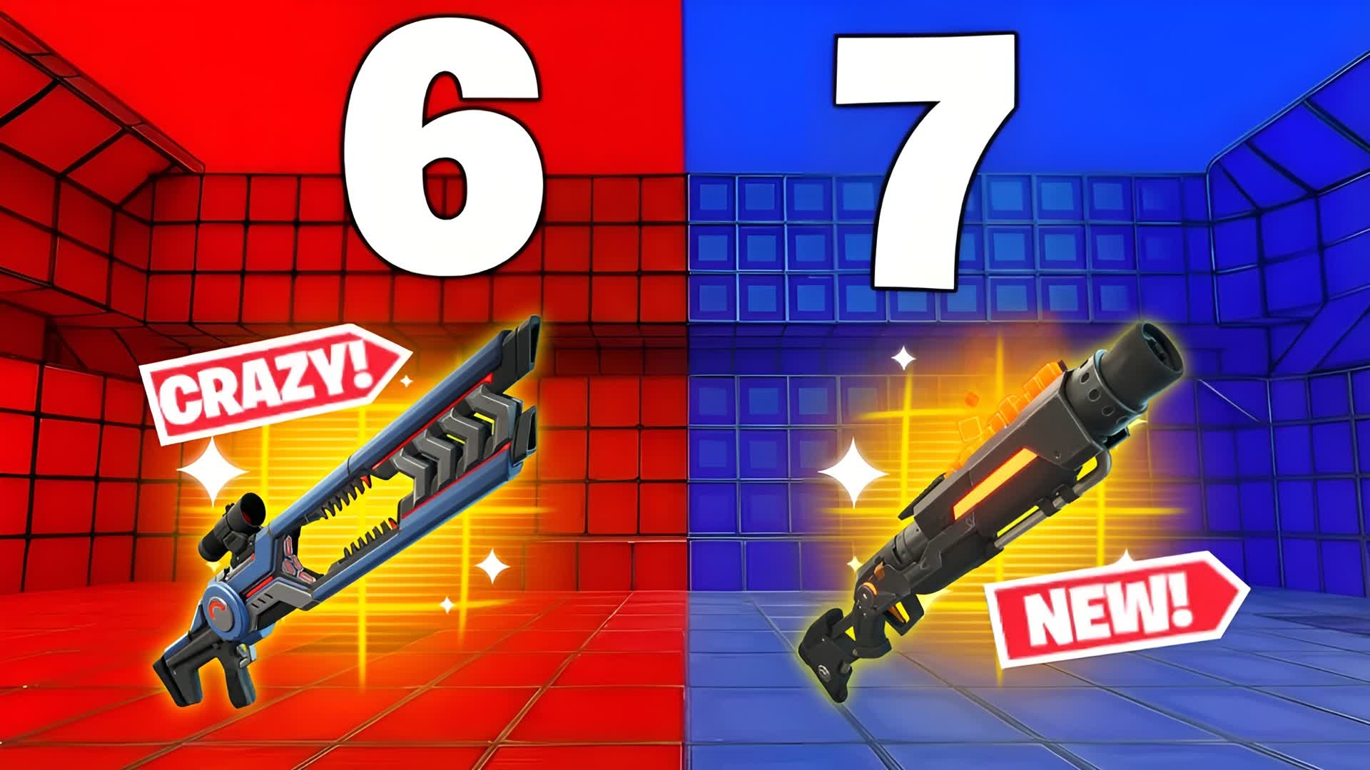 [ EVERY GUN ] CRAZY 67 RED VS BLUE 🔴🔵