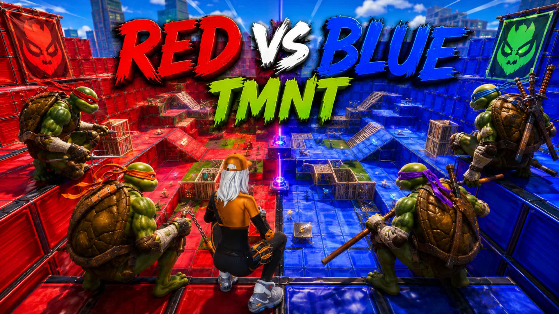 RED VS BLUE TMNT