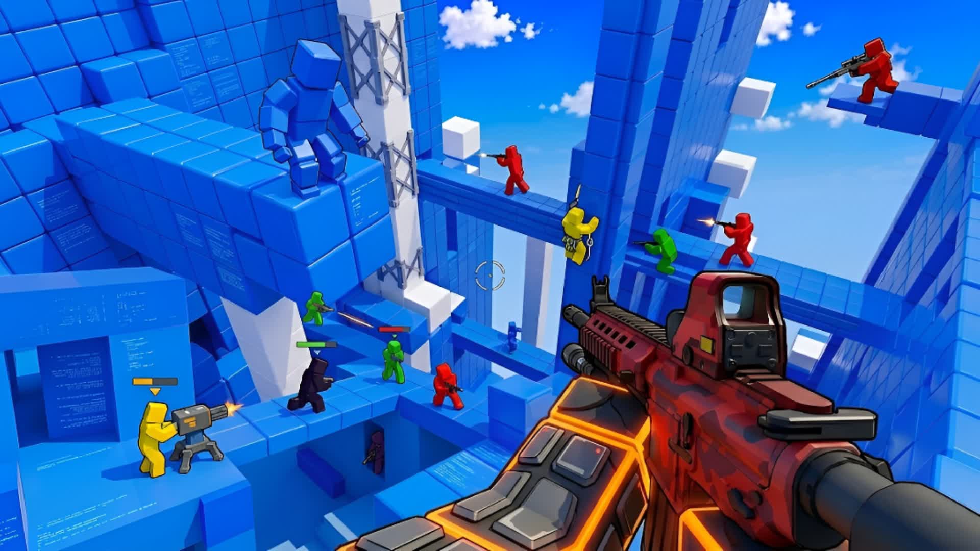 🚀 FAST 1V1 – INFINITE GUNS FFA 🐳