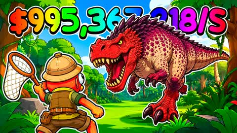 STEAL THE DINO 🦖 [NEW DINO!]