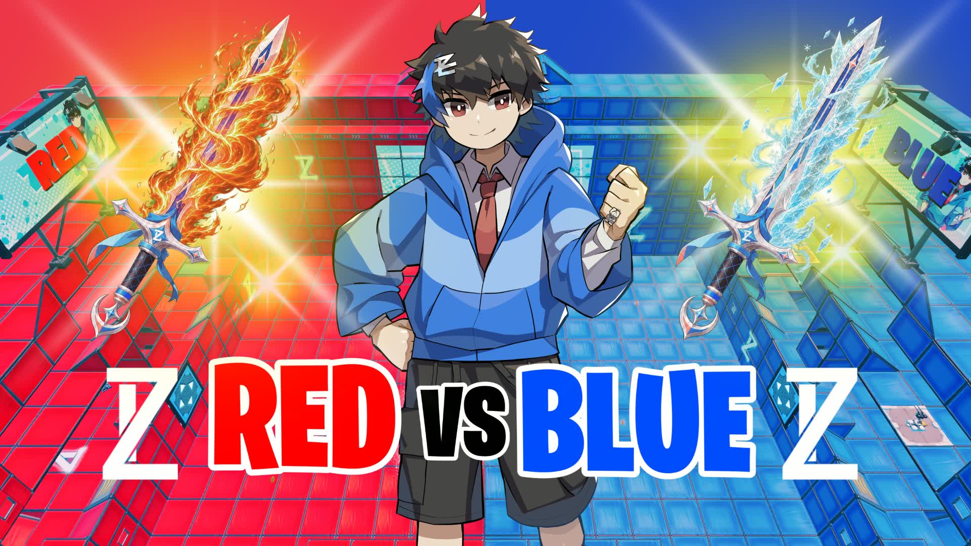 ゼラール RED VS BLUE