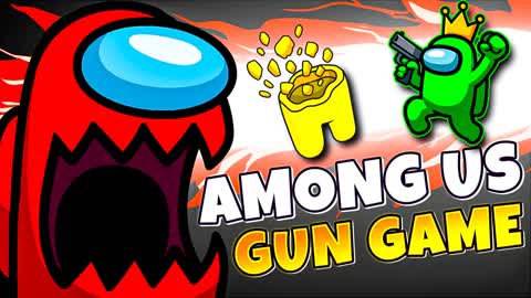 AMONG US GUN GAME 🎯
