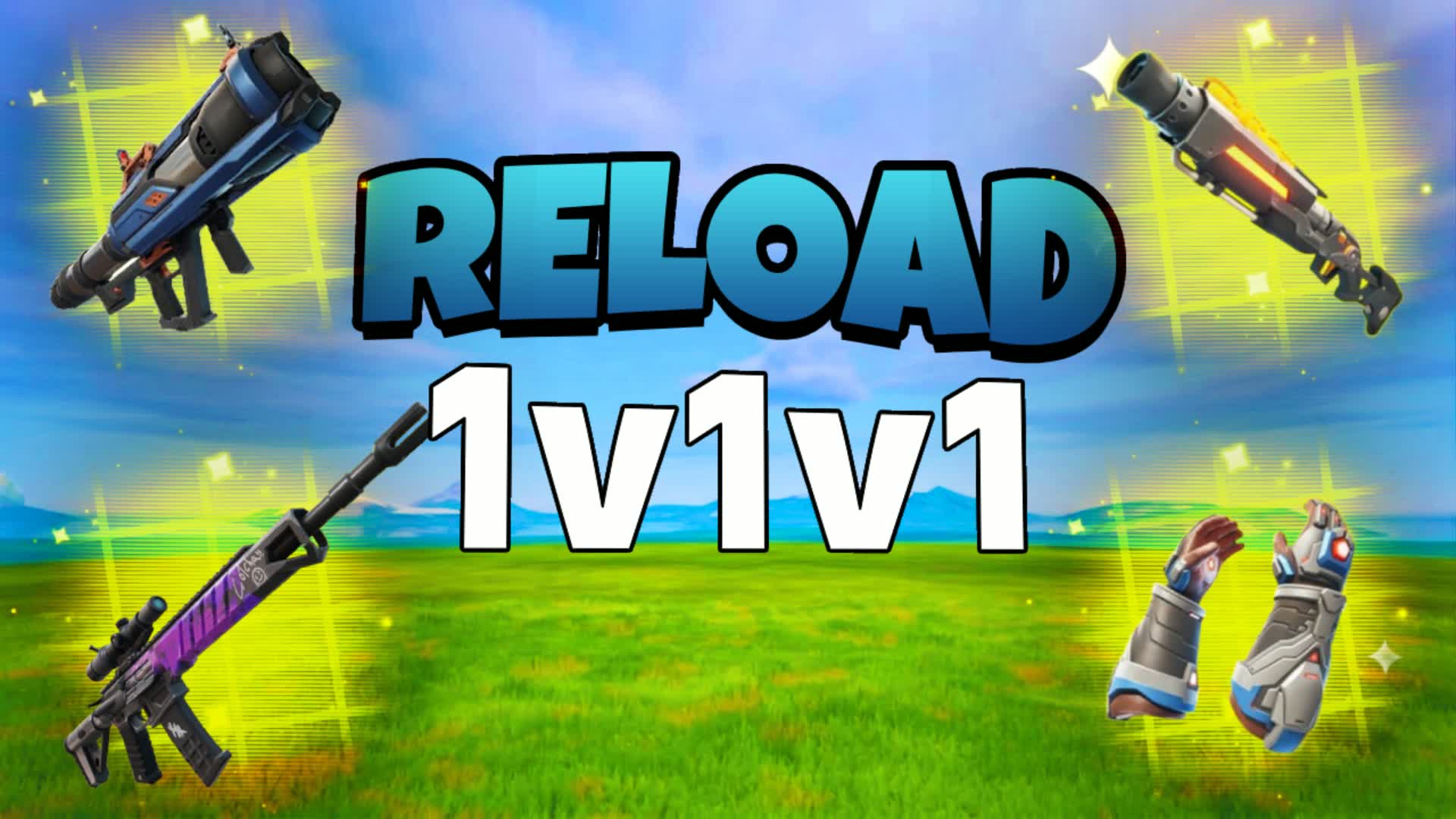 1v1v1 FFA - 全武器