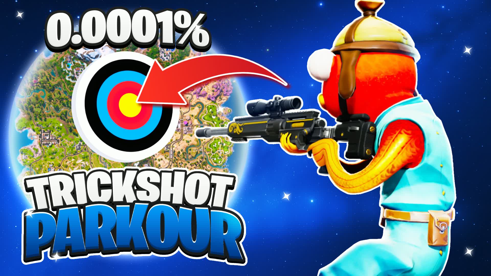BIG TRICKSHOT PARKOUR🎯60+ LEVELS
