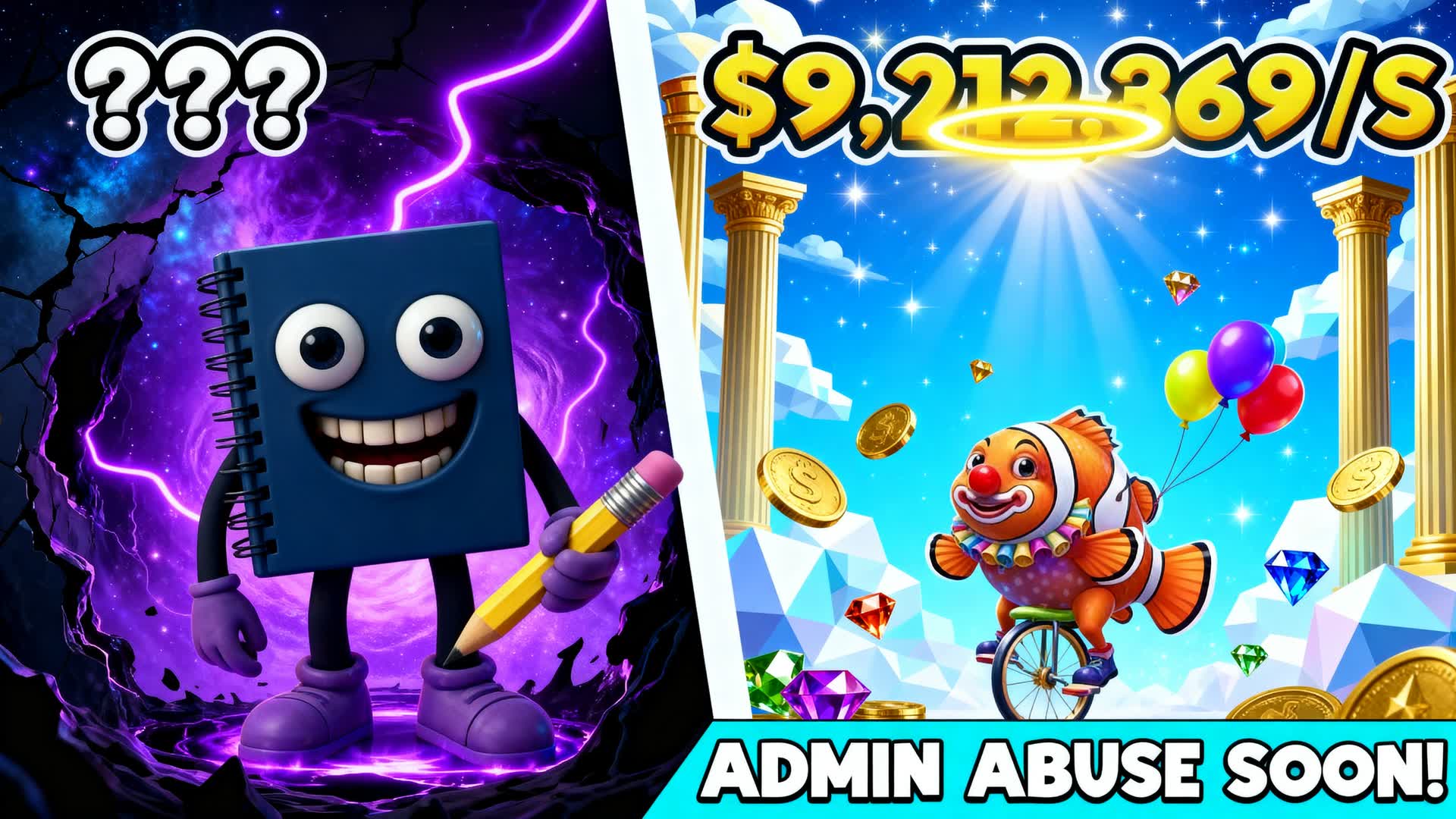 クリッカー・ブロックのブレインロットの世界