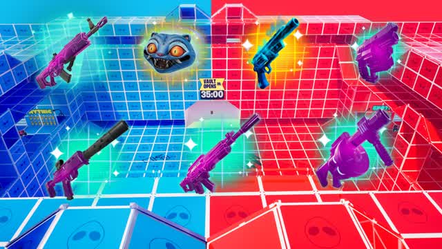 BLOOD MOON BATTLE HALLOWEEN RED vs BLUE