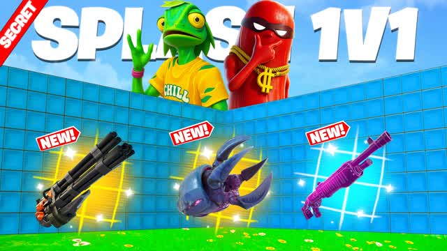 SPLASH 1V1 FFA - ALL GUNS & RIDES