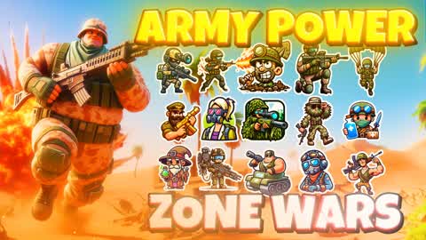 Army Power Zone Wars 🌴