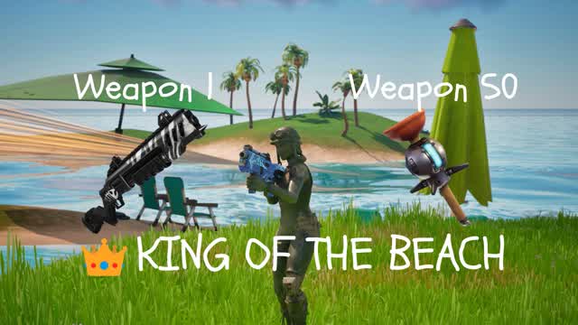 👑King of the Beach💥Gun Game