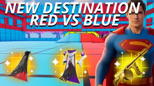 🔴🔵BLUED VS RED  NEW DESTINATION🔴🔵
