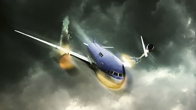 AIRPLANE FALLING in THE PIT ✈️FLIGHT 171