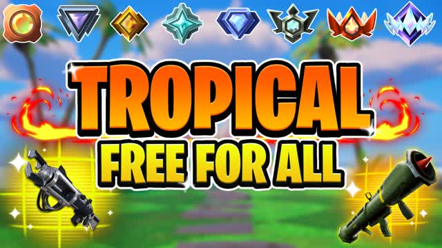 Tropical 🏝 All Weapons - FREE FOR ALL