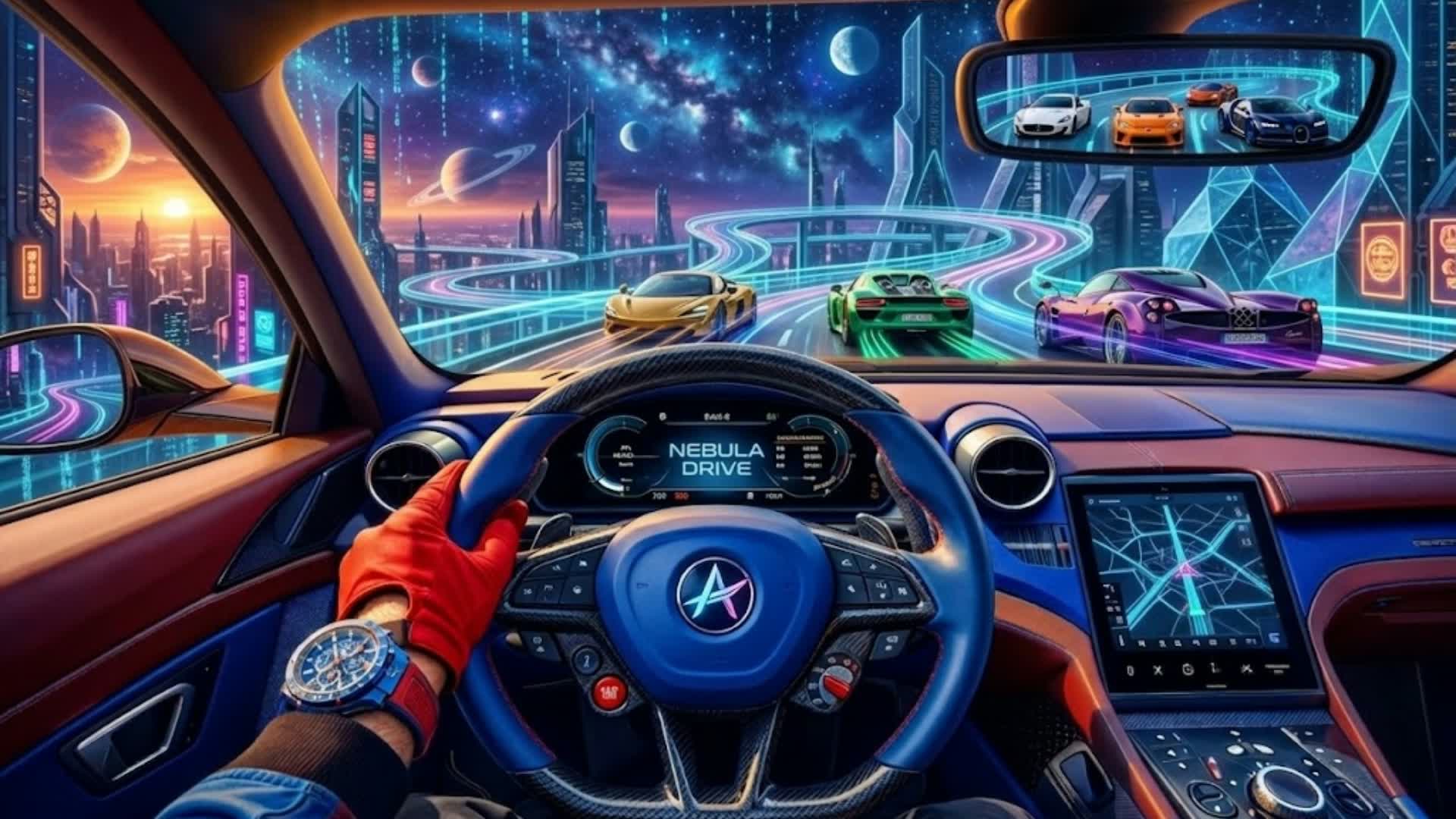 🚓 SPACE CITY 🏙️ DRIVE FFA V8