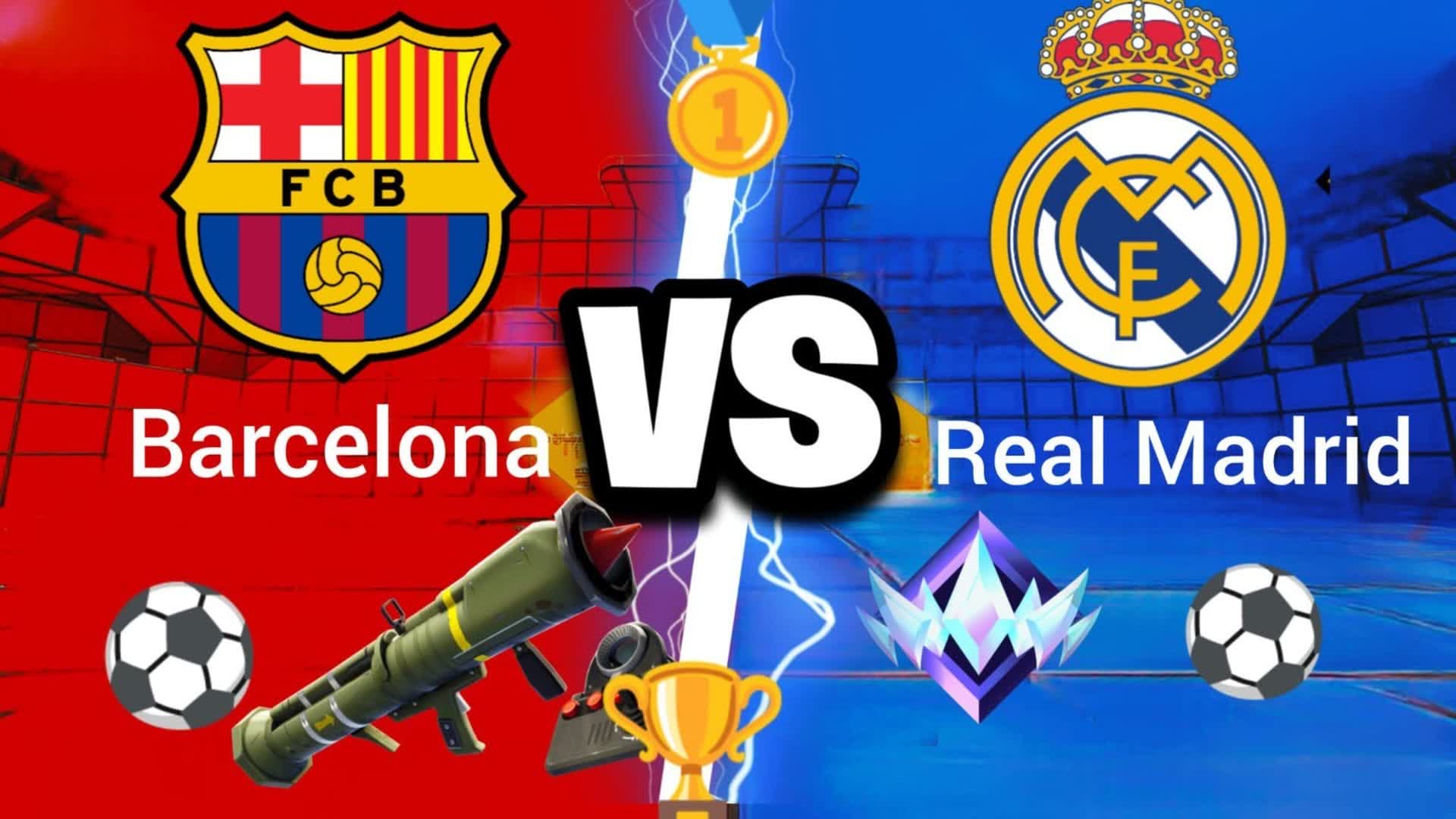 🔵⚽Crazy Real Madrid vs Barcelona⚽🔴