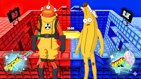 CRAZY RED VS BLUE 🔴🔵 CARTOON