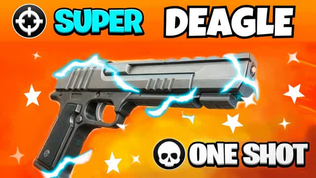SUPER DEAGLE ONE SHOT🎯TILTED TOWERS🔫