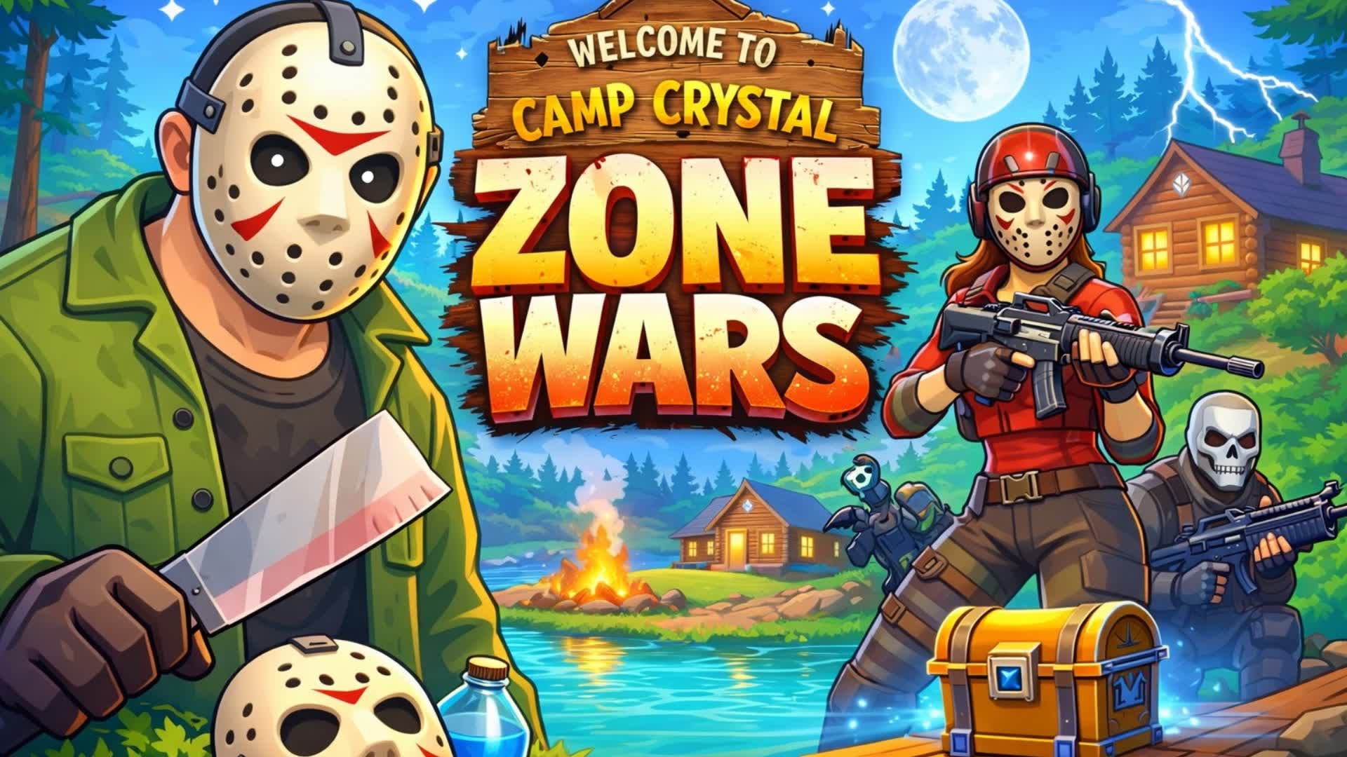 Camp Crystal 🏕️ Zone Wars