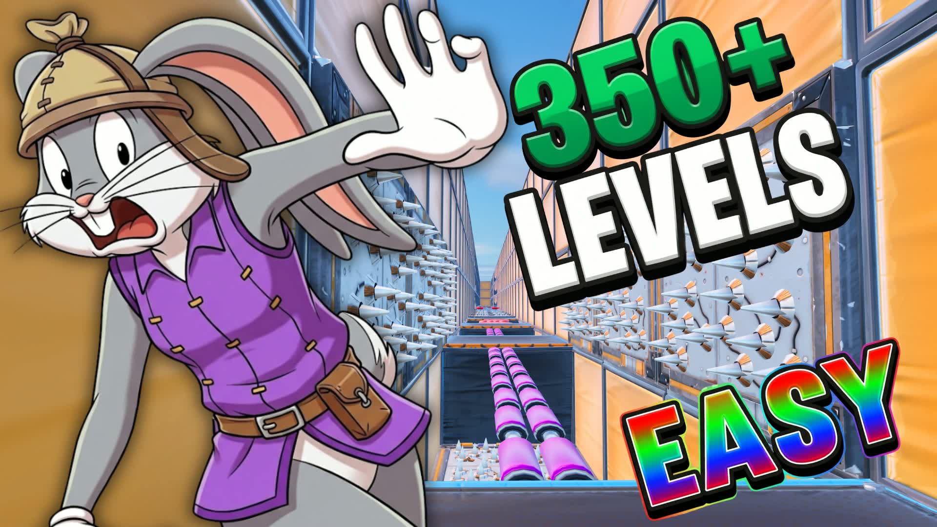 💖PARKOUR FAST EASY 350 LEVEL FUNNY