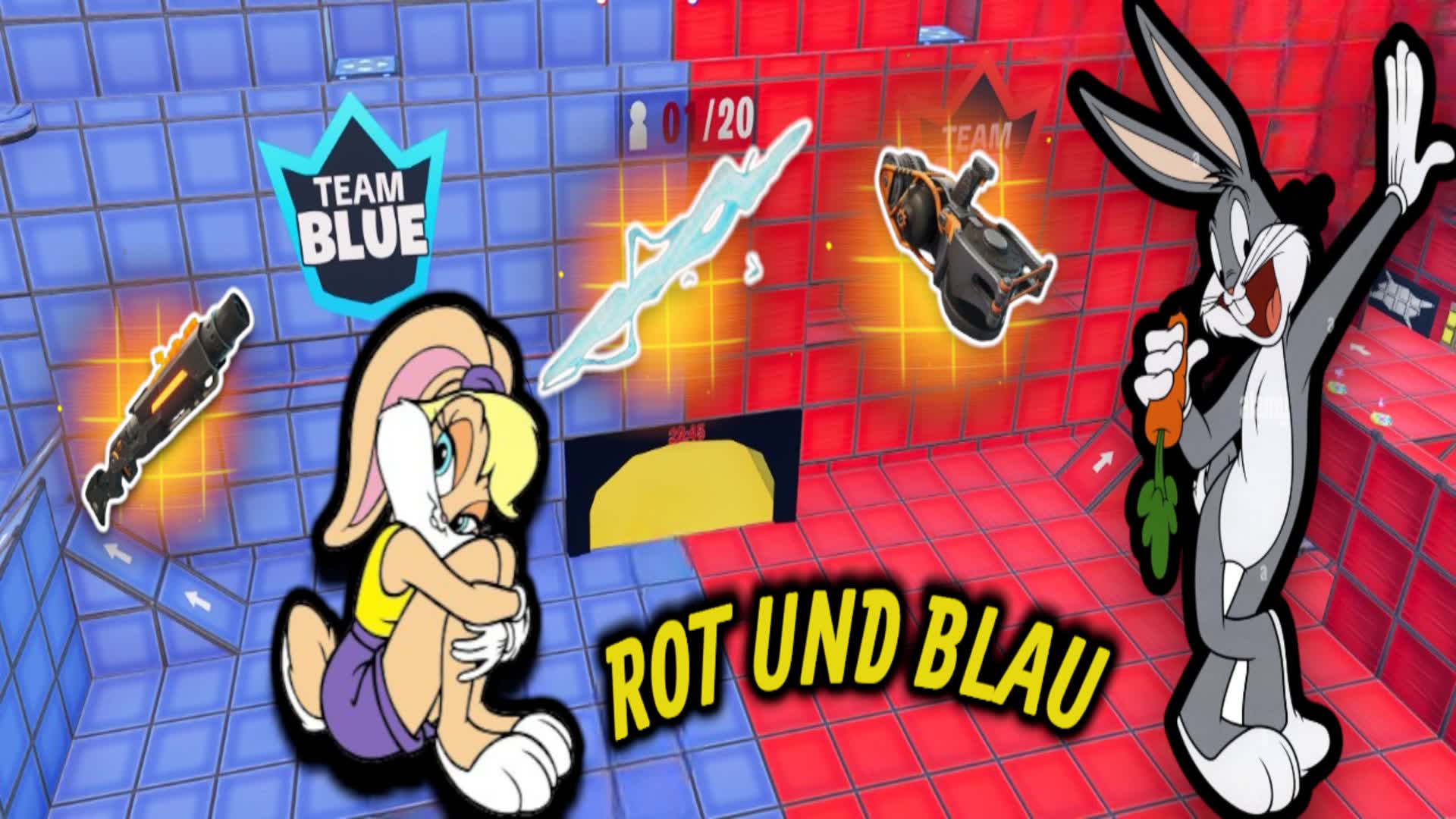 スーパー 🔴 赤と青 🔵