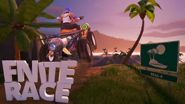 F-Nite Chicken Island Race
