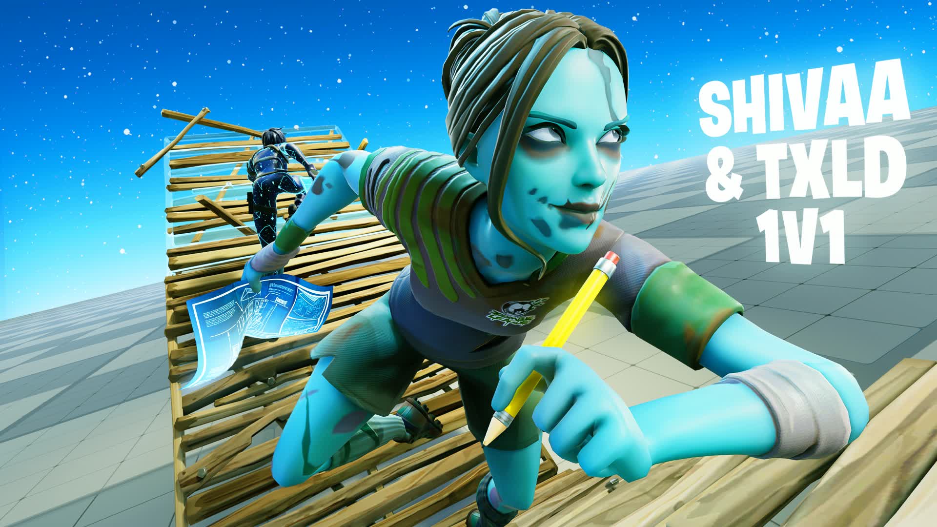 Shivaa & Txld 1v1 Build Fight - Fortnite island 5758-0946-2659 by Shivaa 1v1 Map