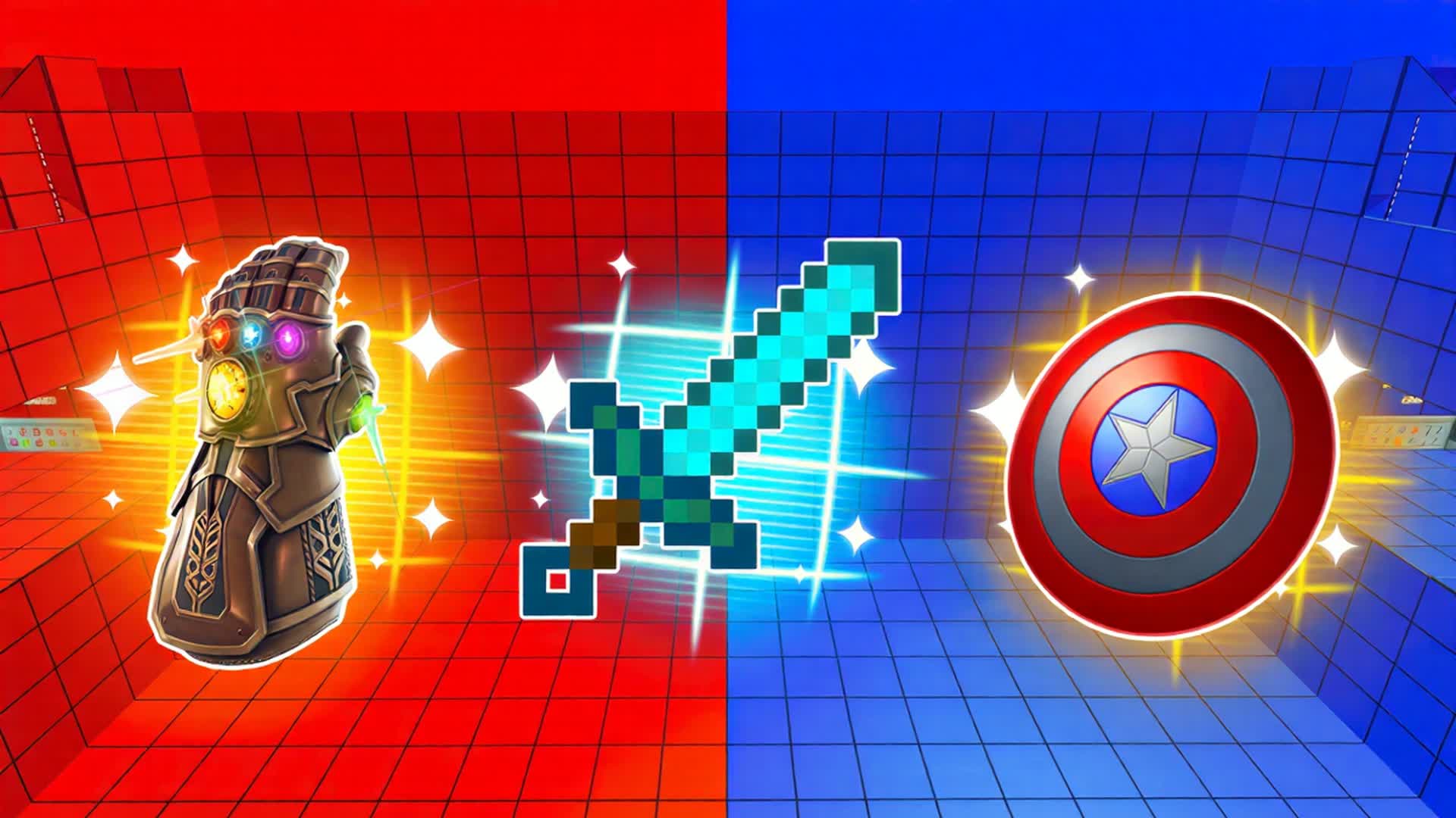 メガ新作 レッド VS ブルー AB129876