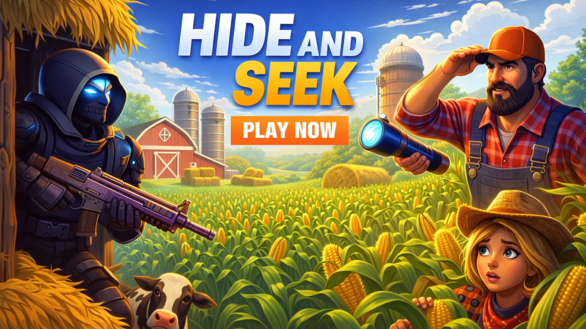 Hide & seek à la ferme