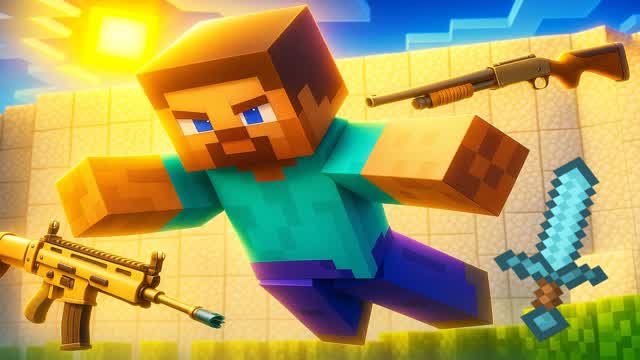 Crazy The pit Minecraft-All Guns🎯
