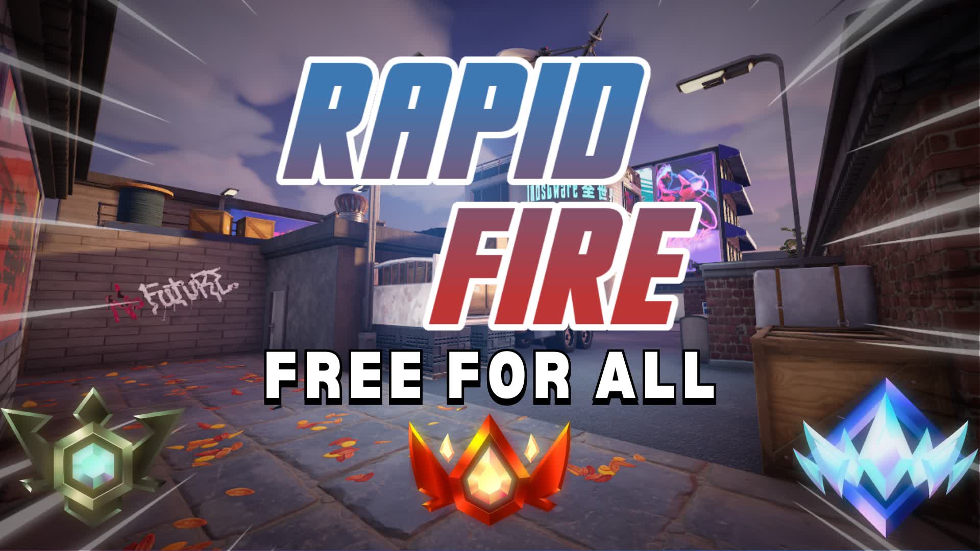RAPID FIRE FFA 2696-0120-1339 by sectionfive - Fortnite Creative Map ...