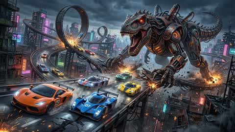 Synth-Rex Track Terror