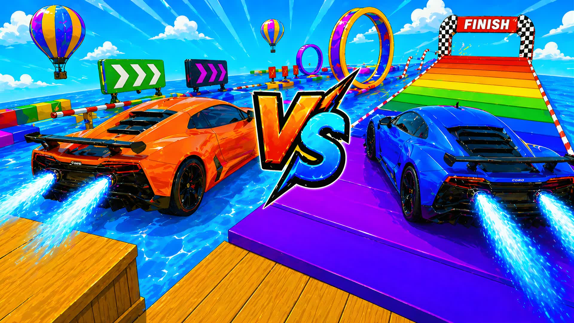 ランプ ジャンプカー