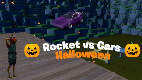 Rocket vs Cars [Halloween]