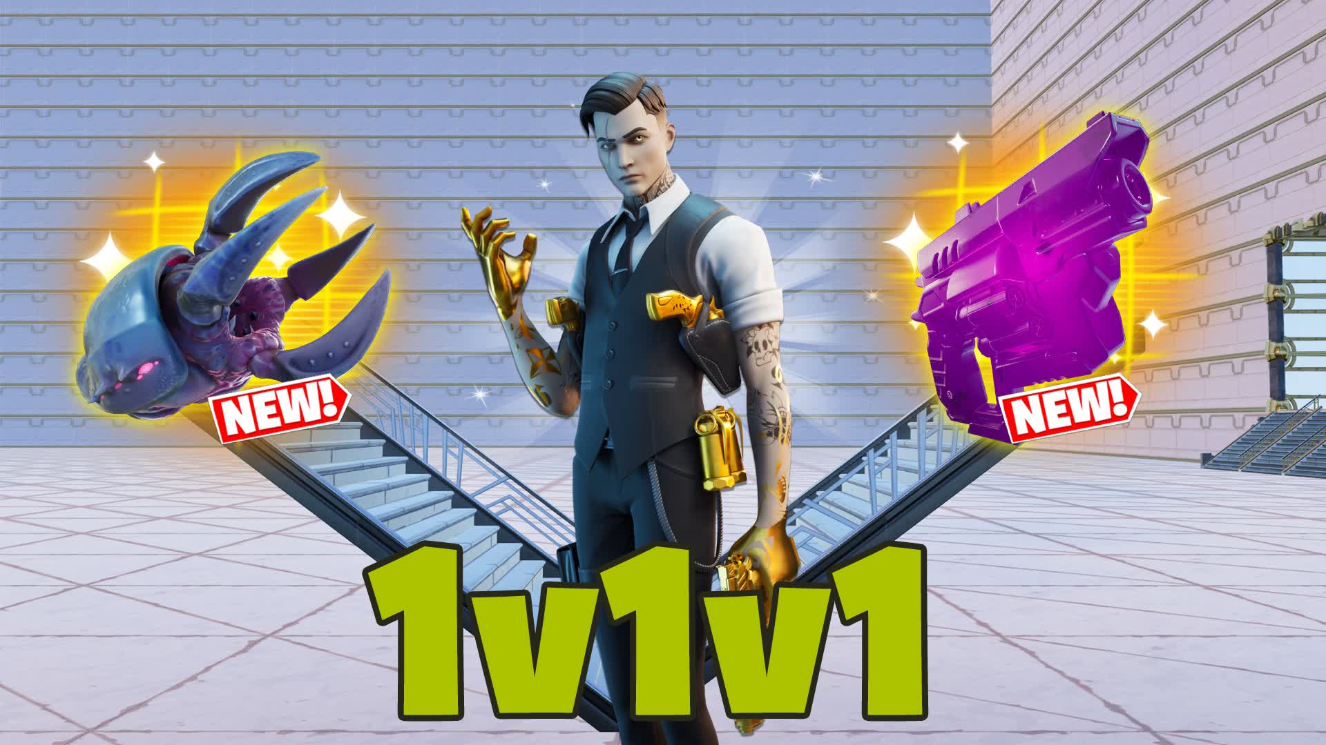 EVERY GUN 1v1v1 π MIDAS EDITION