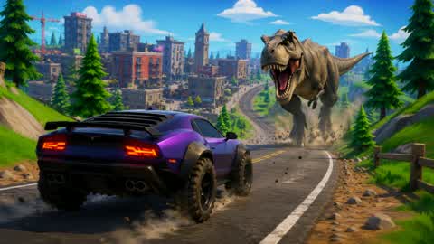 KPOP Dinosaur Drive 🚗