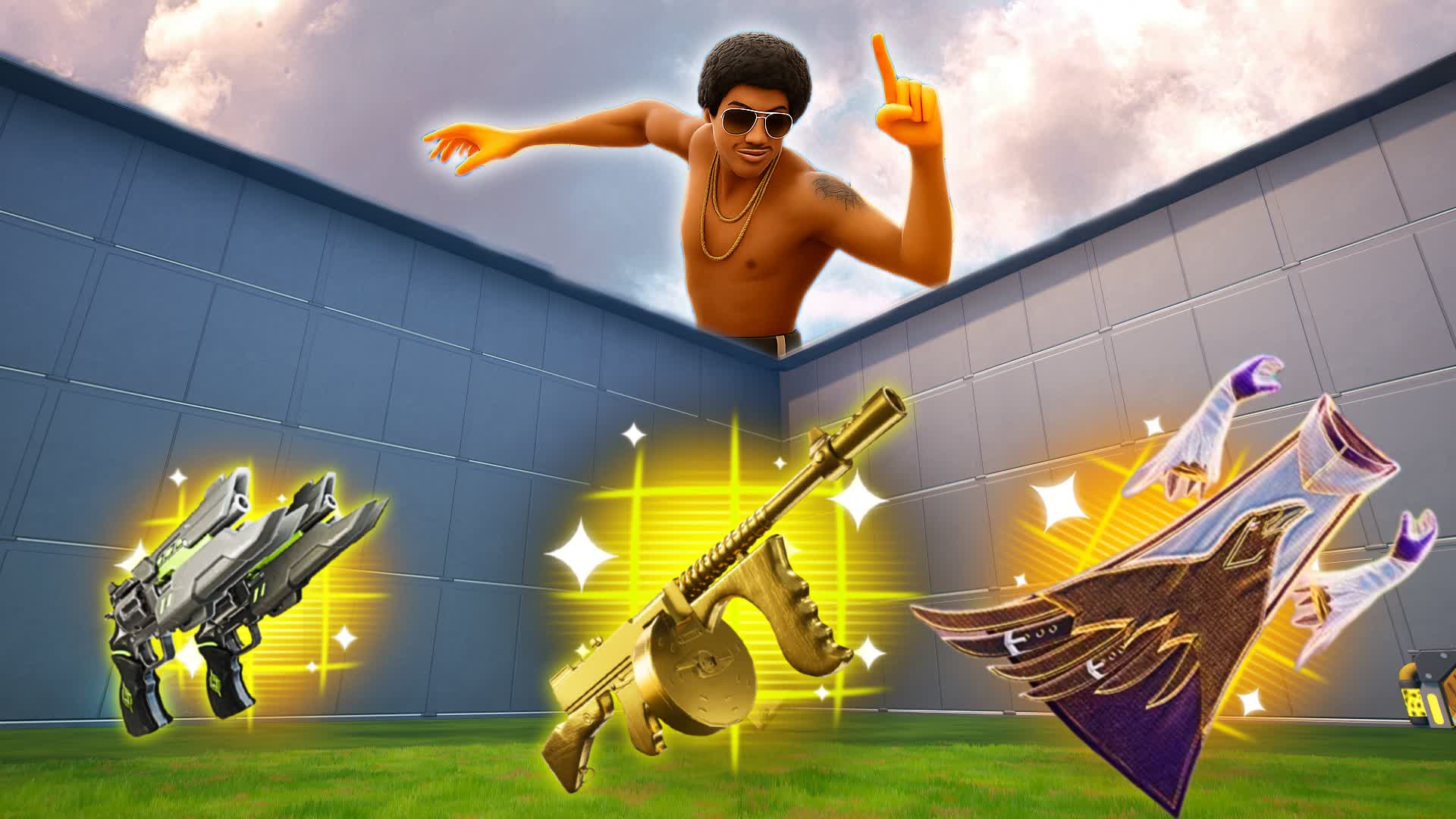 BRUNO 1V1  🔫 All Weapons & Vehicles