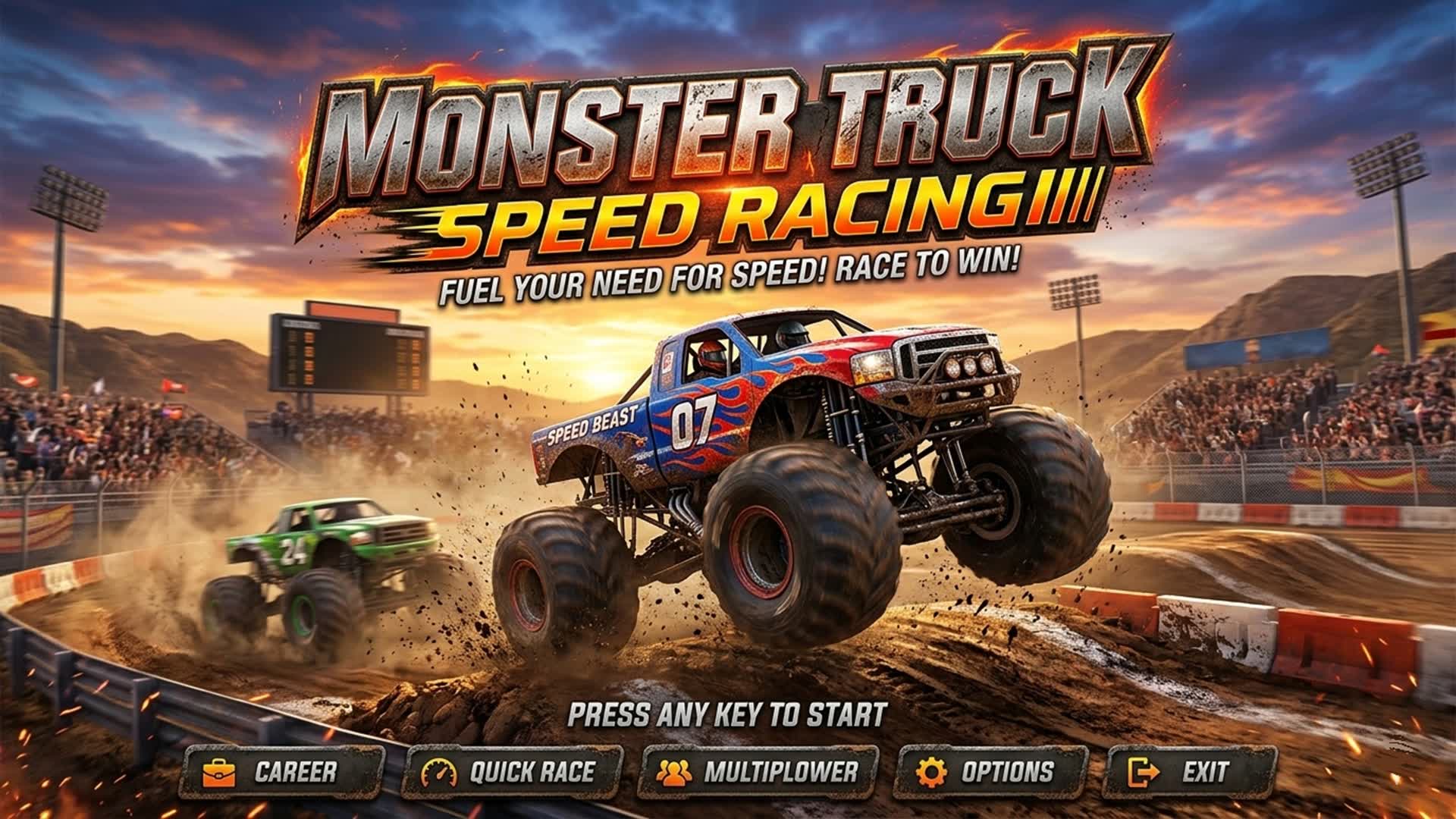 Monster Truck Speed Racing