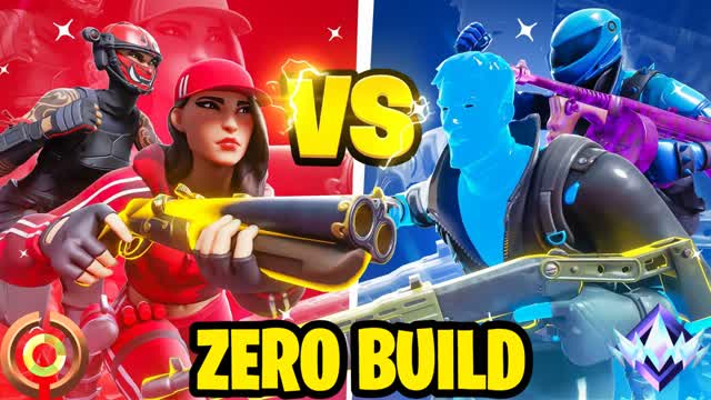 CLEAN RED VS BLUE ZERO BUILD 🔴🔵