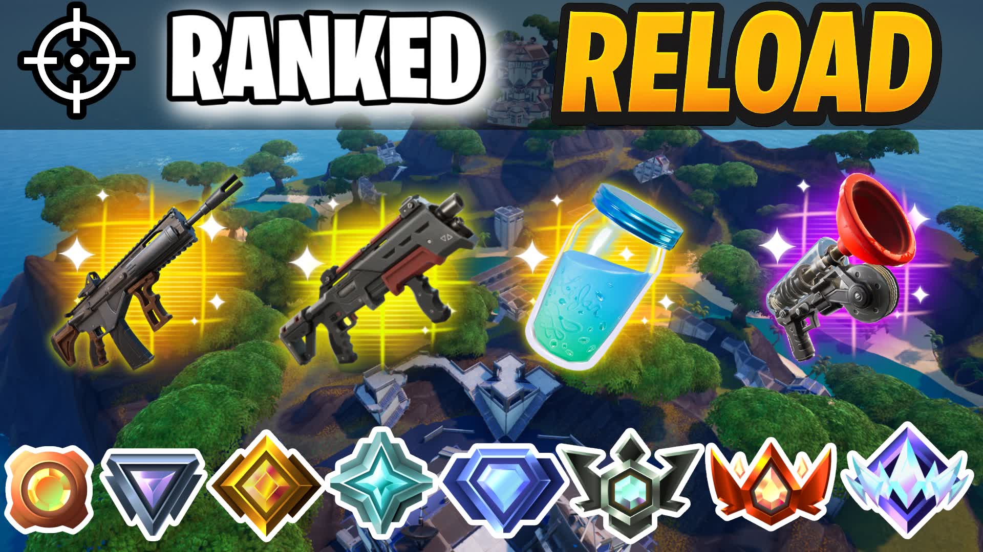 TROPICAL 1V1V1 INFINTE RELOAD RANKED 6