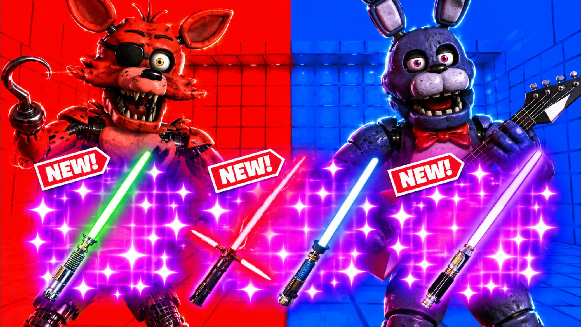 STAR WARS X FNAF RVB 🔴🔵