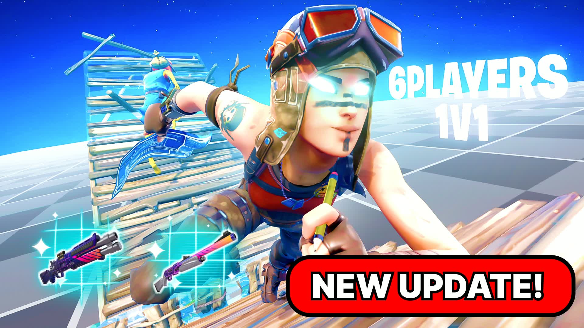 6 PLAYER 1V1 BUILD FIGHT