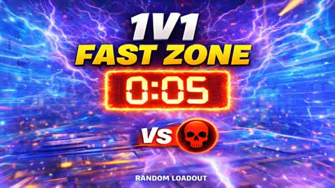 1V1 FAST ZONE ⚡ RANDOM LOADOUT