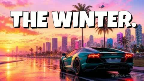 GRAND THE WINTER DRIVING 🌴🌴