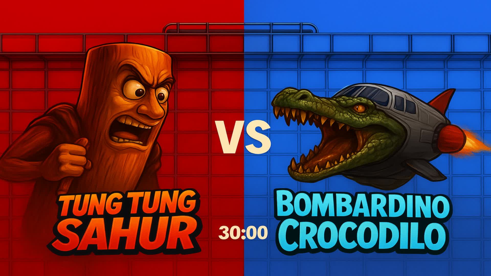SUPER INSANE RED VS BLUE 🔴🔵 BRAINROT