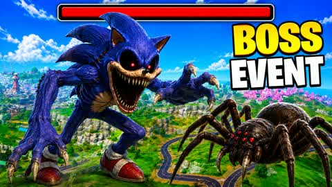 Sonic Vs Spider Man Boss Fight Event